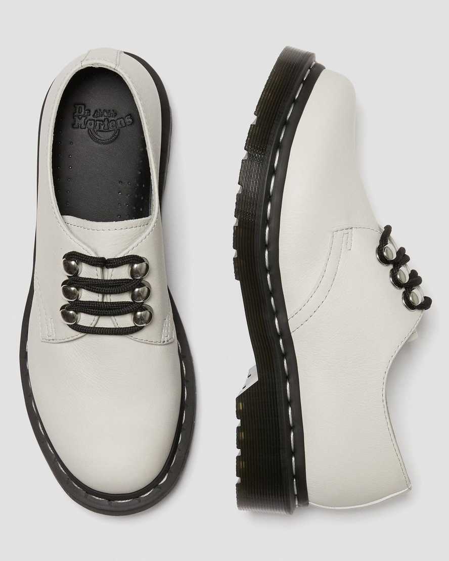 1461 Women's Hardware Leather Oxford Shoes | Dr. Martens