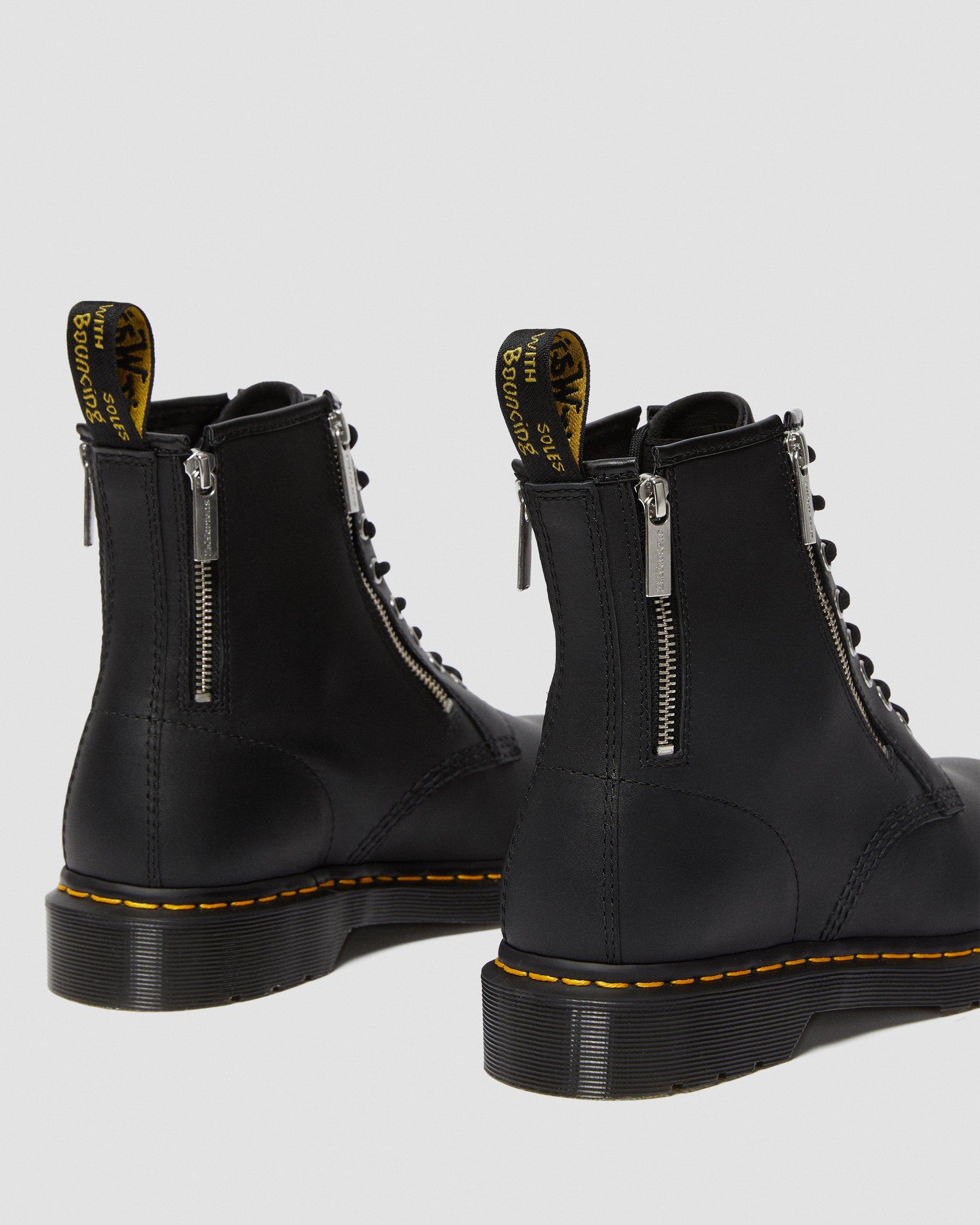 1460 ZIP NAPPA LEATHER LACE UP BOOTS | Dr. Martens Official