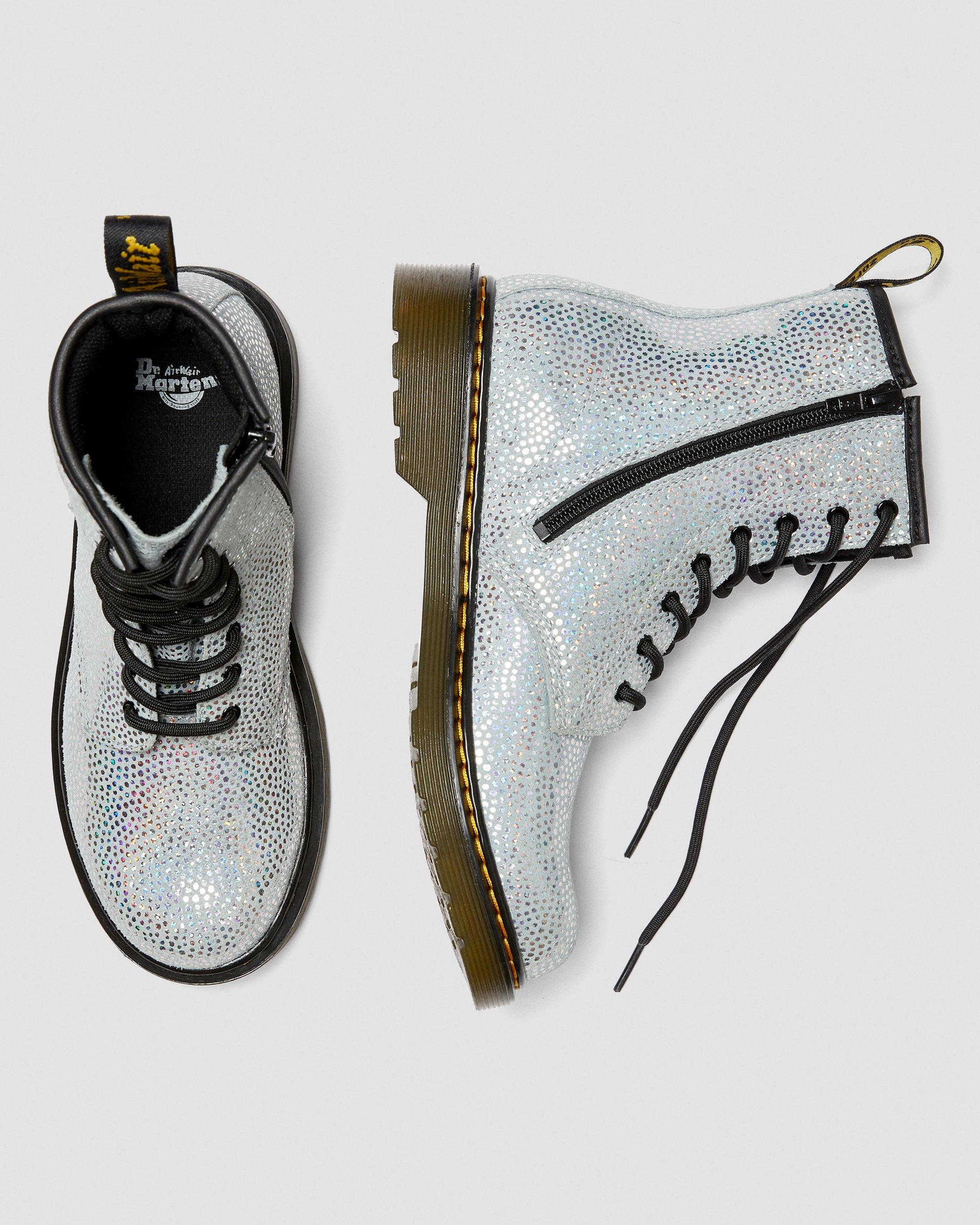 Silver glitter hotsell doc martens