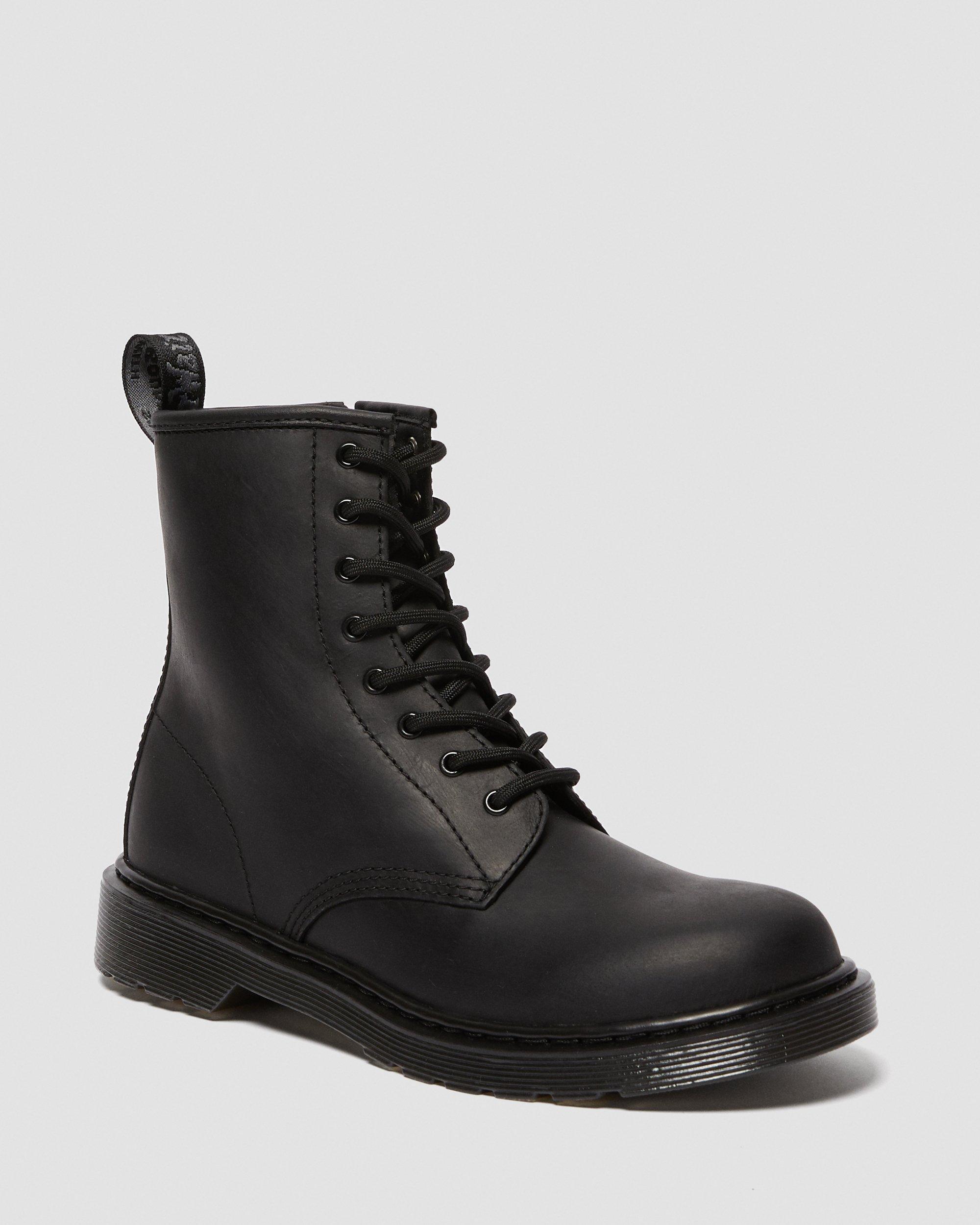 dr martens black 1460 boots youth