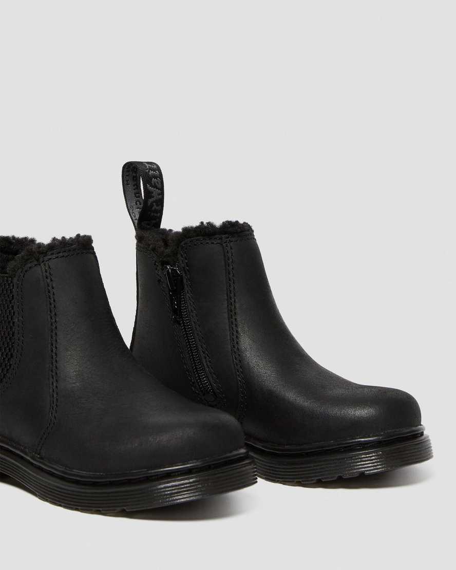 Toddler 2976 Faux Fur Lined Chelsea Boots | Dr Martens