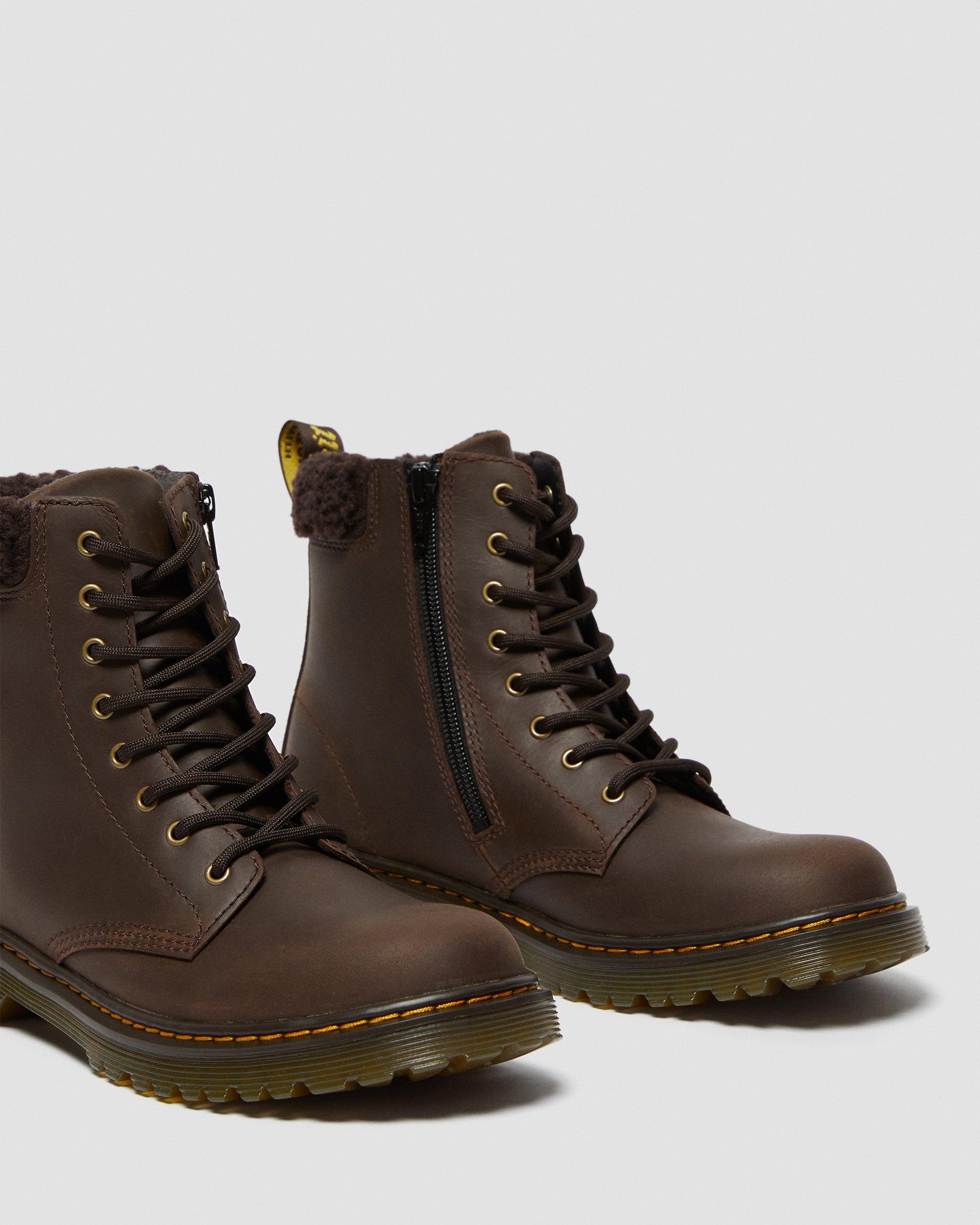 dr martens dark brown