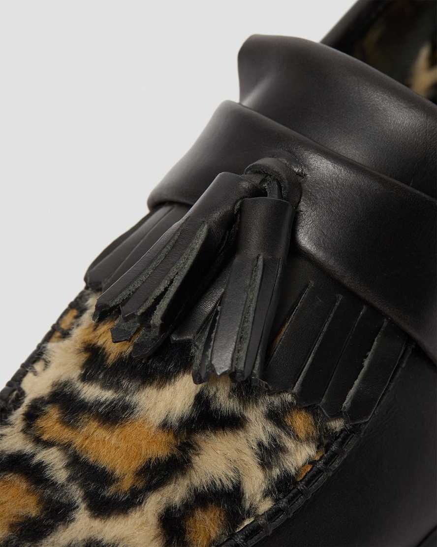 https://i1.adis.ws/i/drmartens/26234021.87.jpg?$large$Adrian Leopard Faux Fur Tassel Loafers | Dr Martens