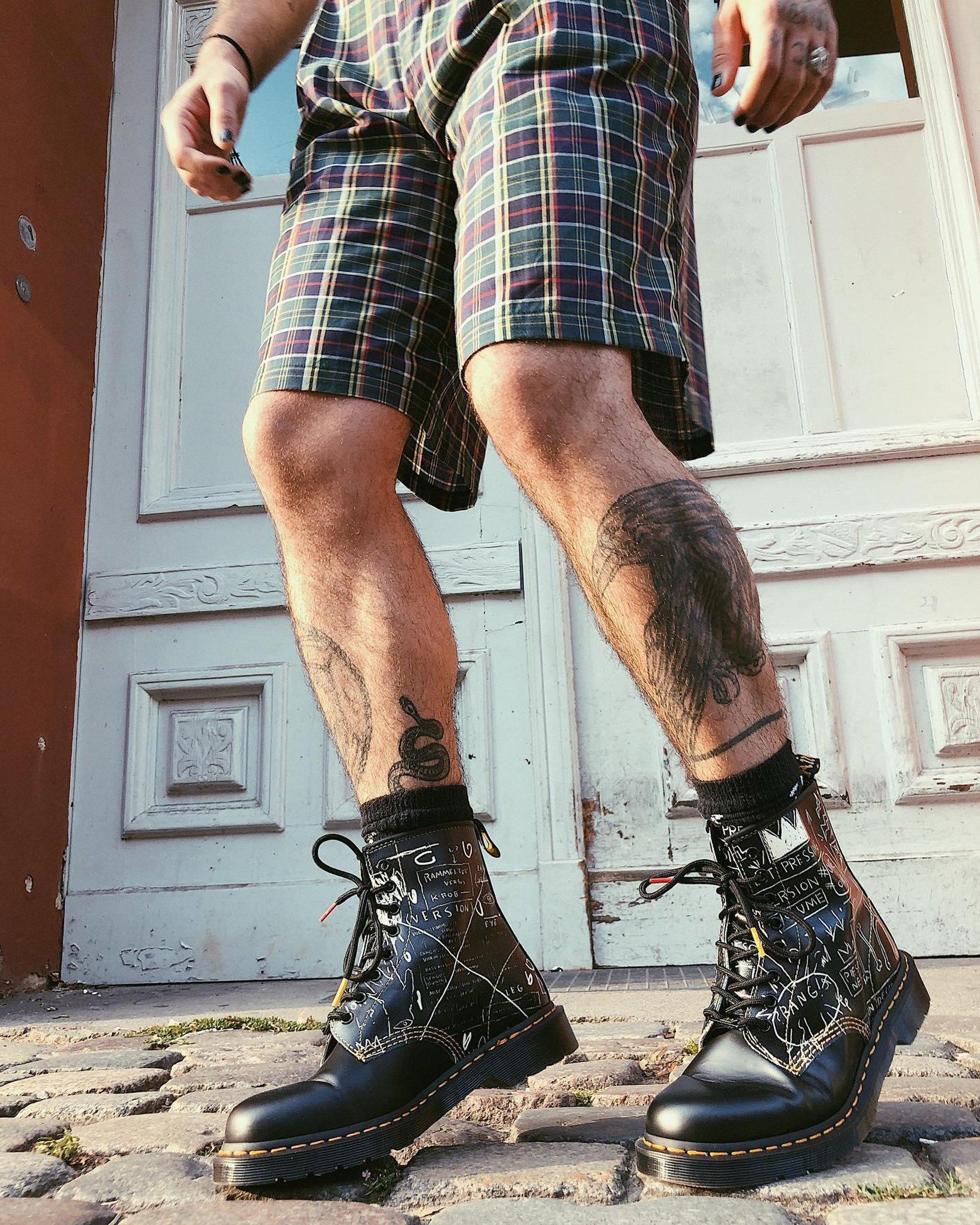 doc martens and shorts