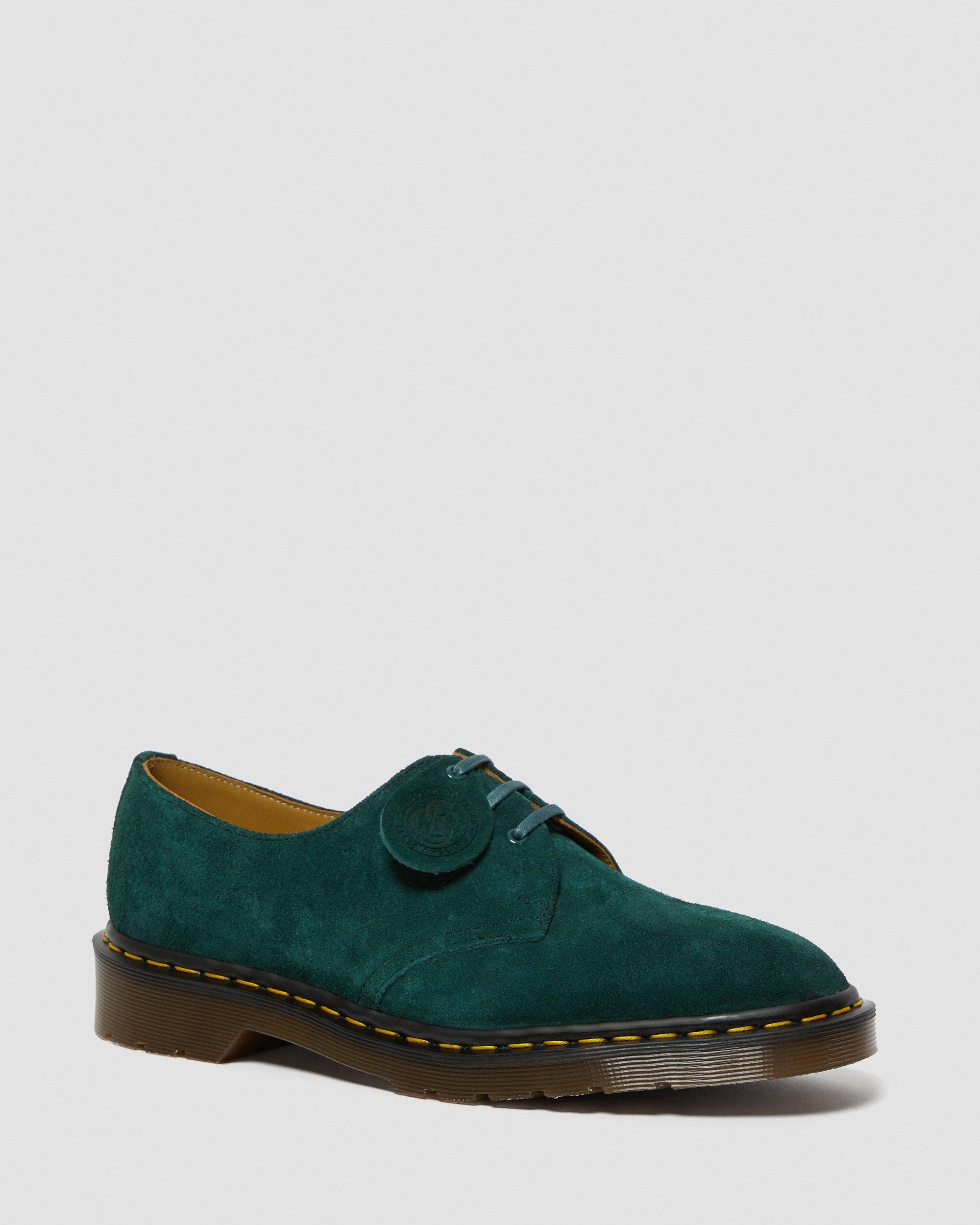 green suede dr martens