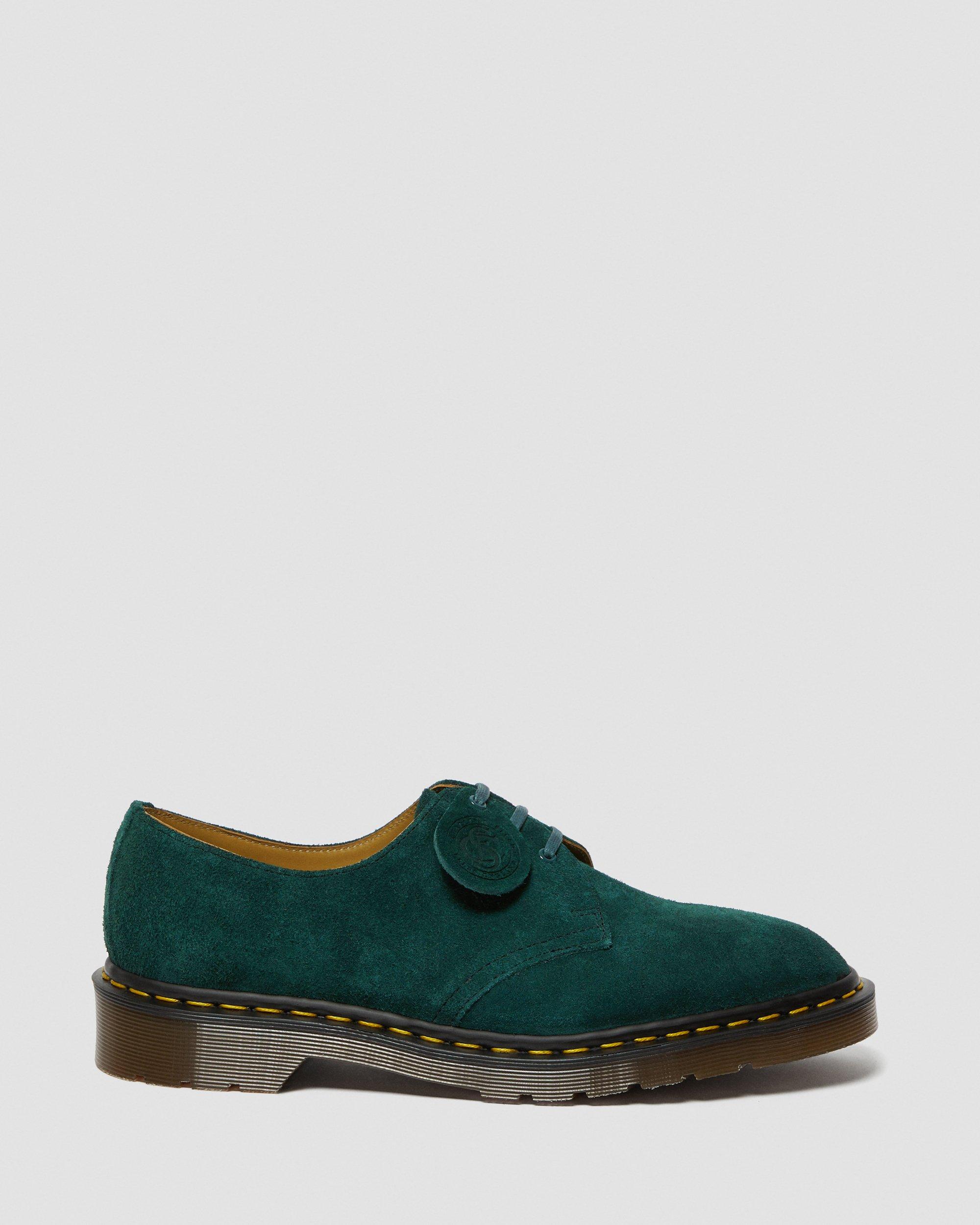 1461 iridescent hardware lace up shoes