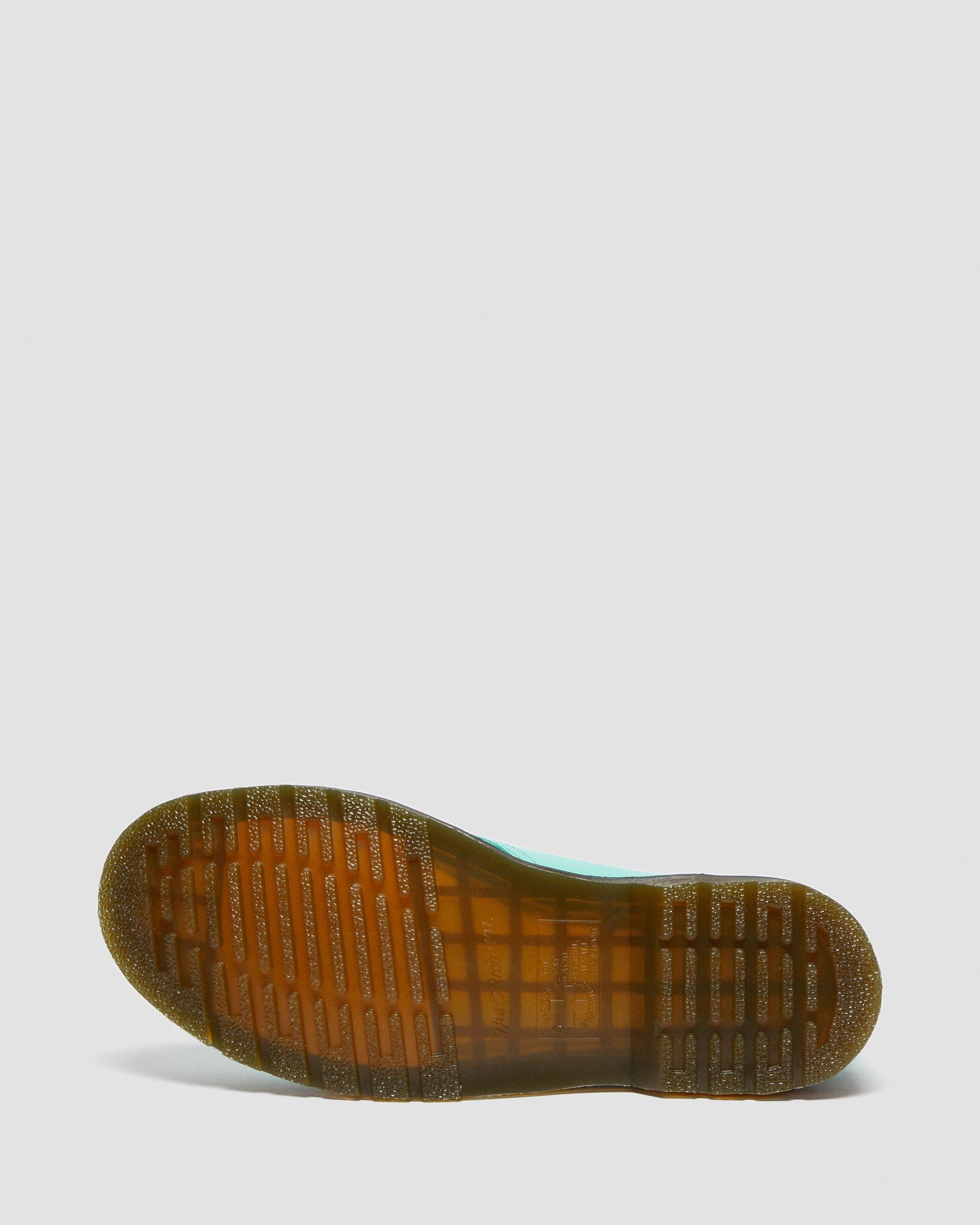 1461 zip tumbled leather oxford shoes