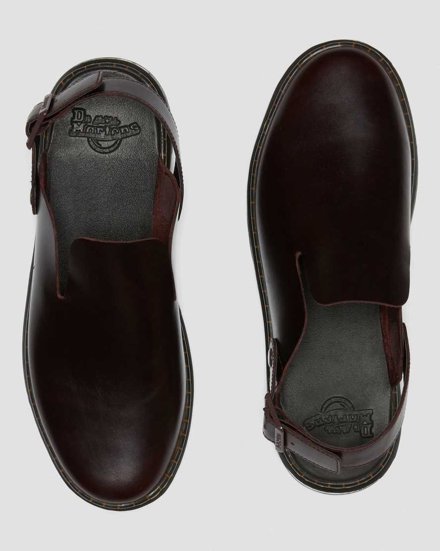 Carlson Atlas Leather Mules | Dr. Martens