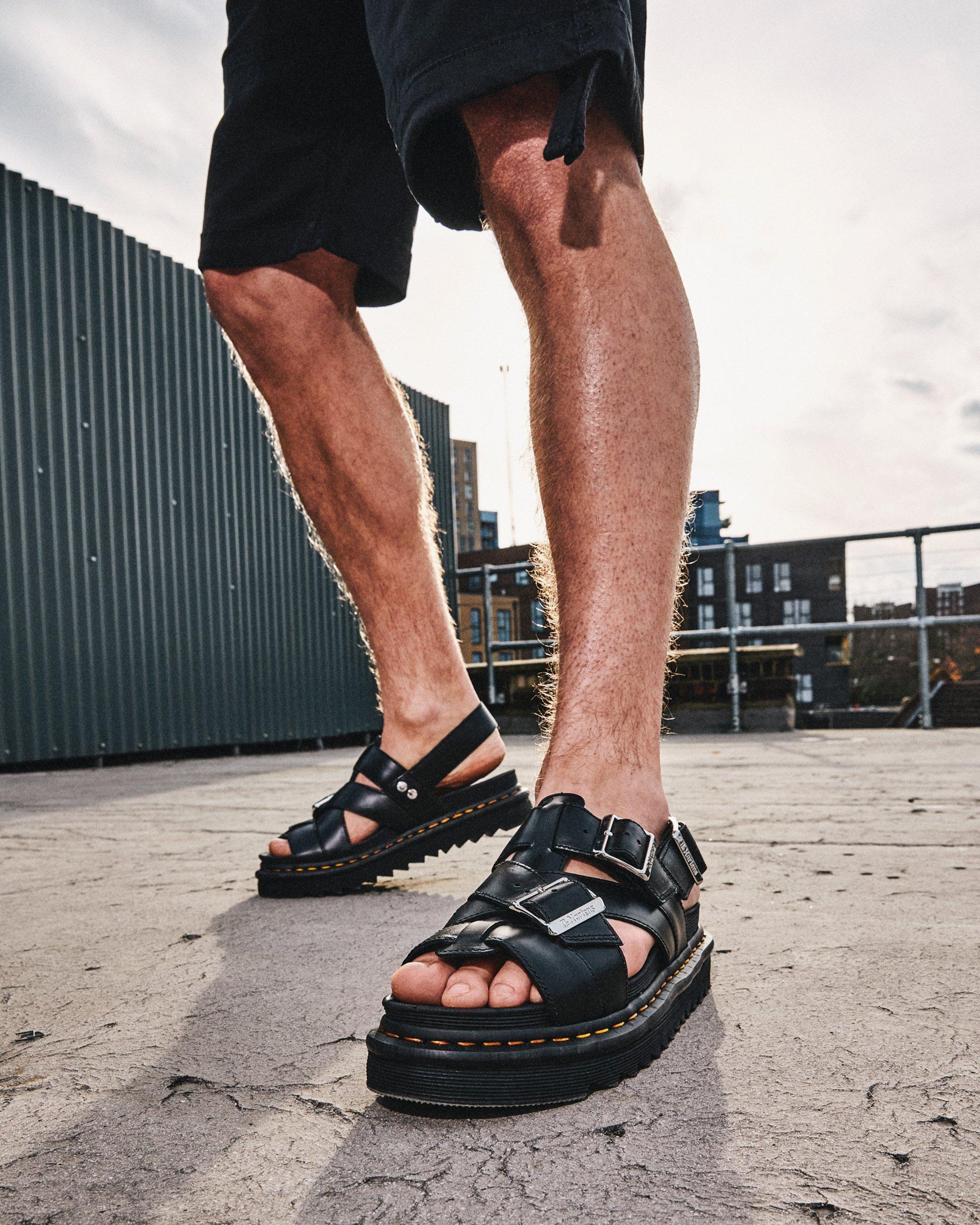 TERRY II LEATHER STRAP SANDALS | Dr. Martens Official