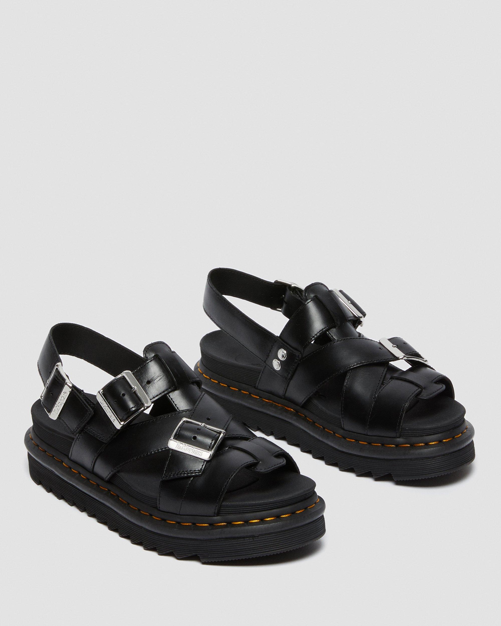 TERRY II LEATHER STRAP SANDALS | Dr. Martens Official