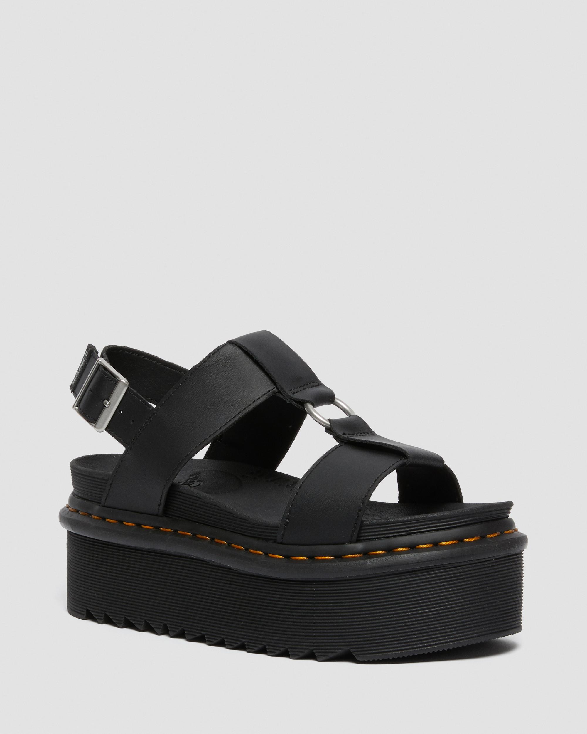 Francis Leather Strap Sandals | Dr. Martens UK