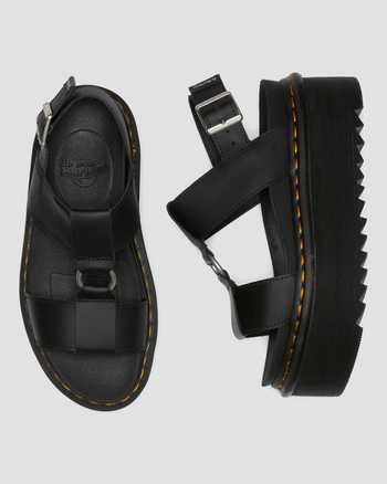 Francis Leather Strap Sandals | Dr. Martens
