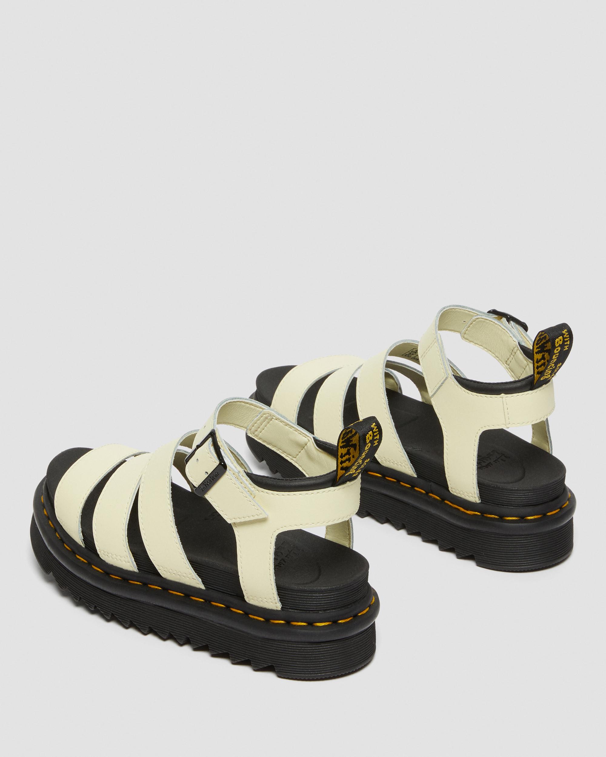 dr martens blaire sandals white