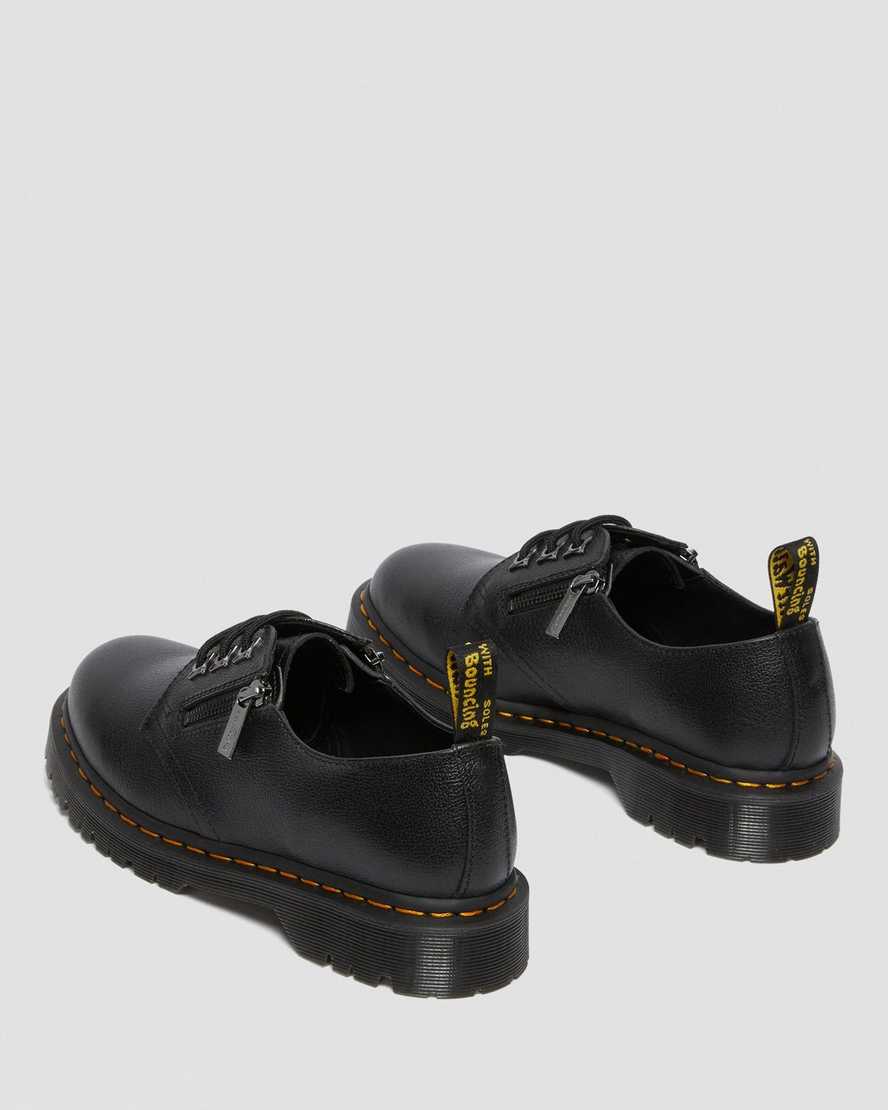 1461 Zip Tumbled Leather Oxford Shoes | Dr. Martens