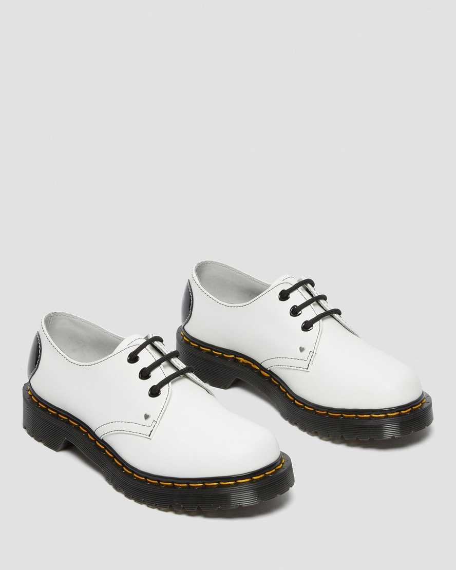 NIB Dr Martens 1461 LEATHER WILD HEART PRINTED OXFORD SHOES Women/'s Size 5