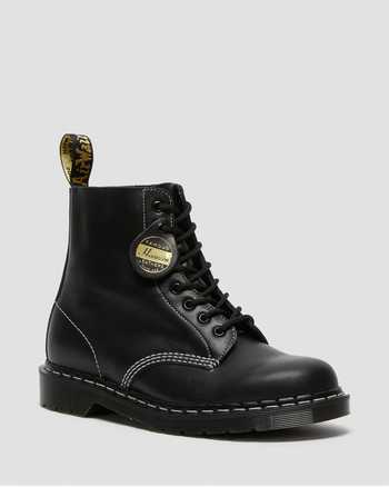 닥터마틴 1460 부츠 Dr.Martens 1460 Pascal Cavalier Leather Lace Up Boots,BLACK Cavalier