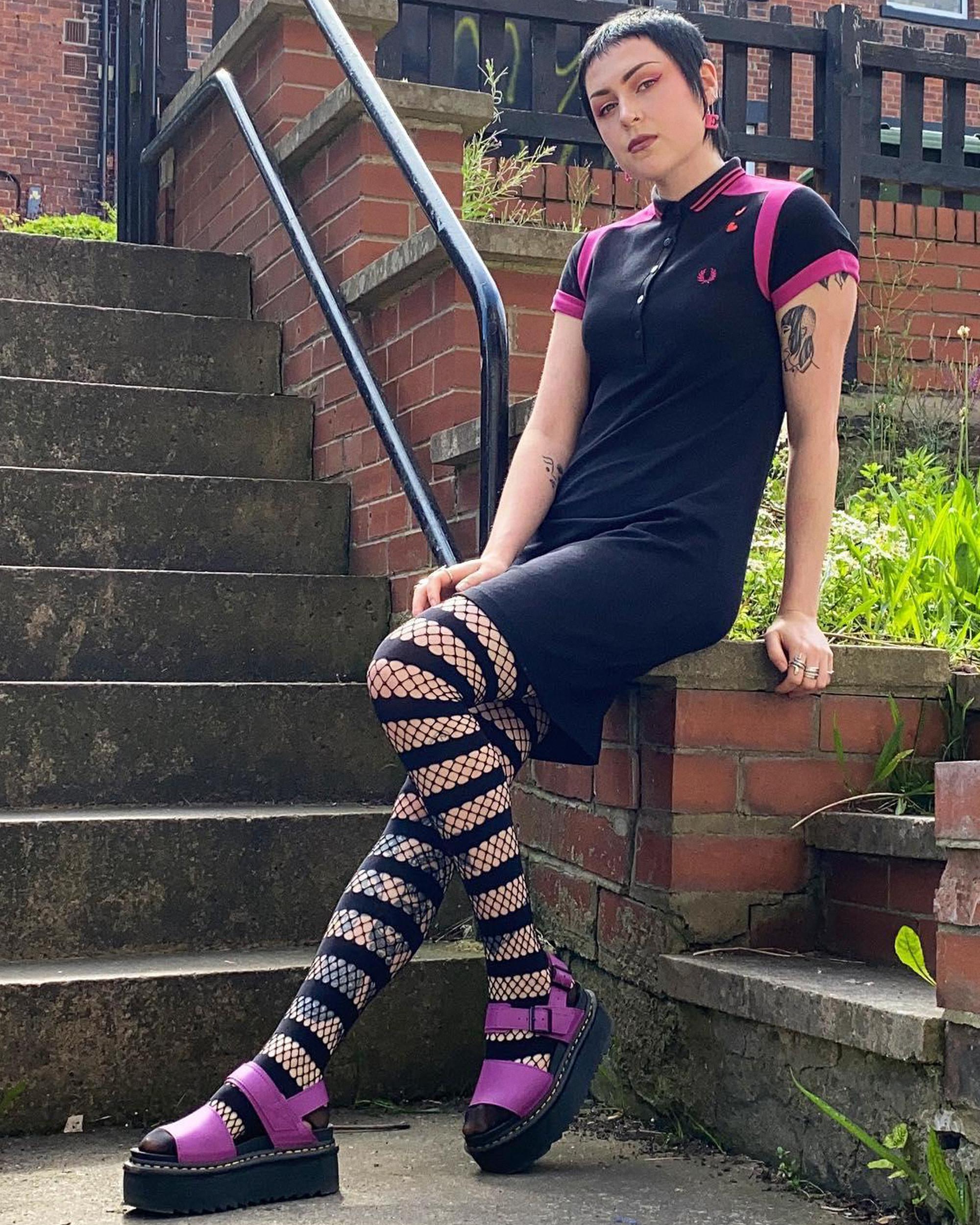 dr martens voss hair on