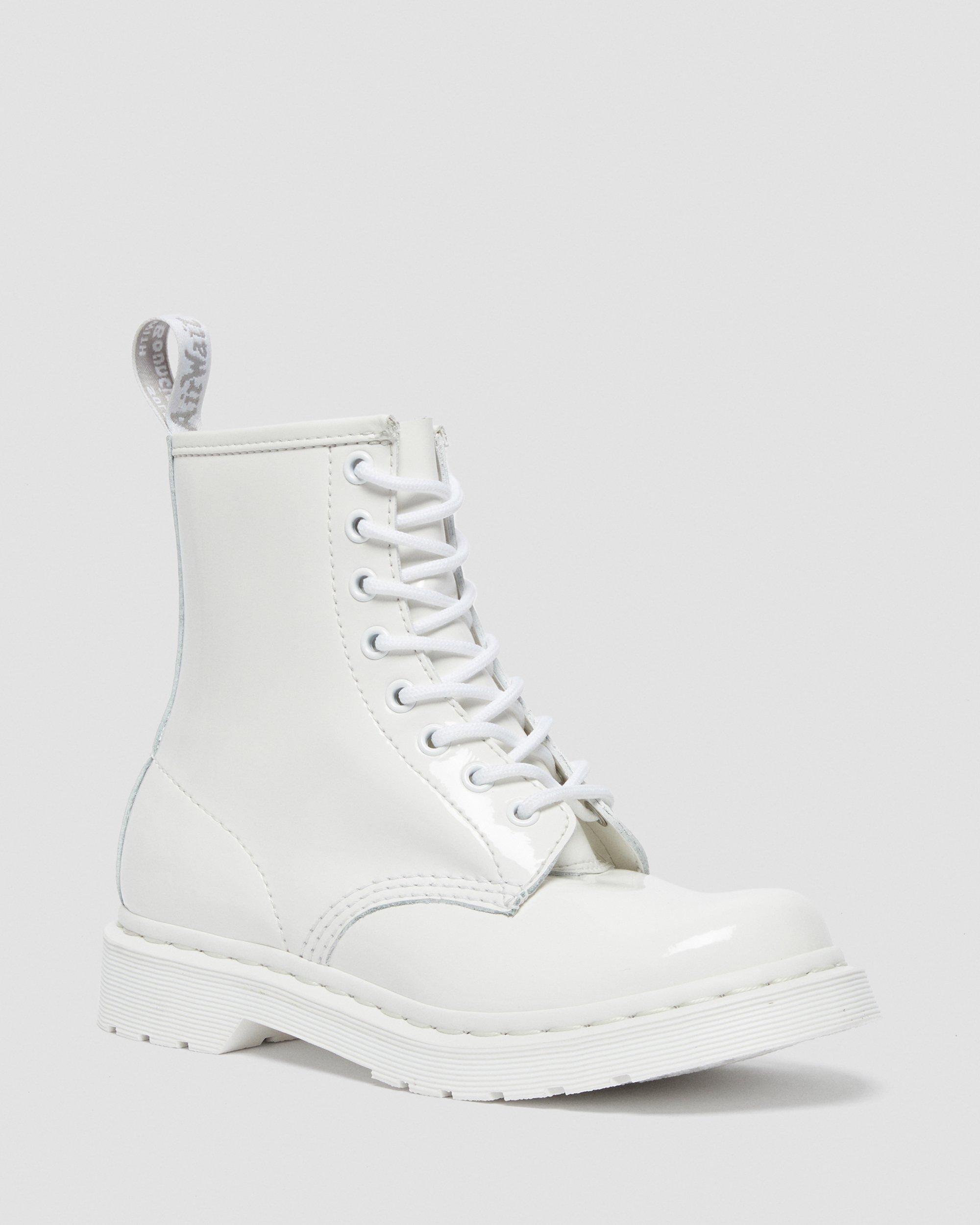 1460 MONO PATENT LEATHER LACE UP BOOTS | Dr. Martens Official