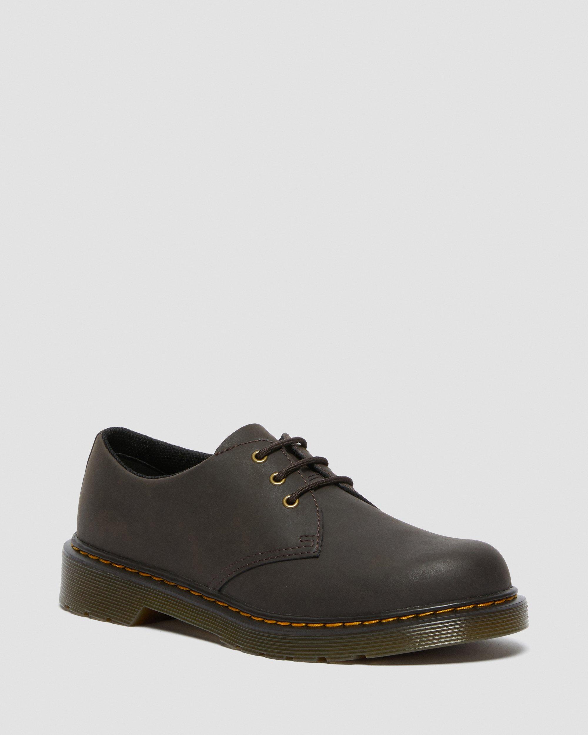 Youth 1461 Wildhorse Leather Shoes | Dr. Martens