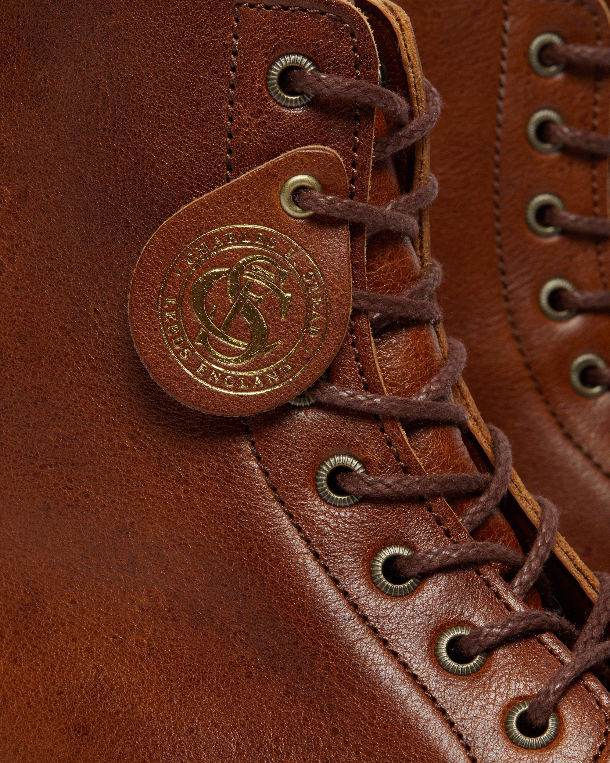 1460 pascal waxed full grain leather lace up boots