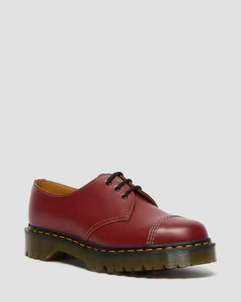 닥터마틴 1461 옥스포드 슈즈 Dr.Martens 1461 Bex Toe Cap Vintage Oxford Shoes,RED VINTAGE SMOOTH