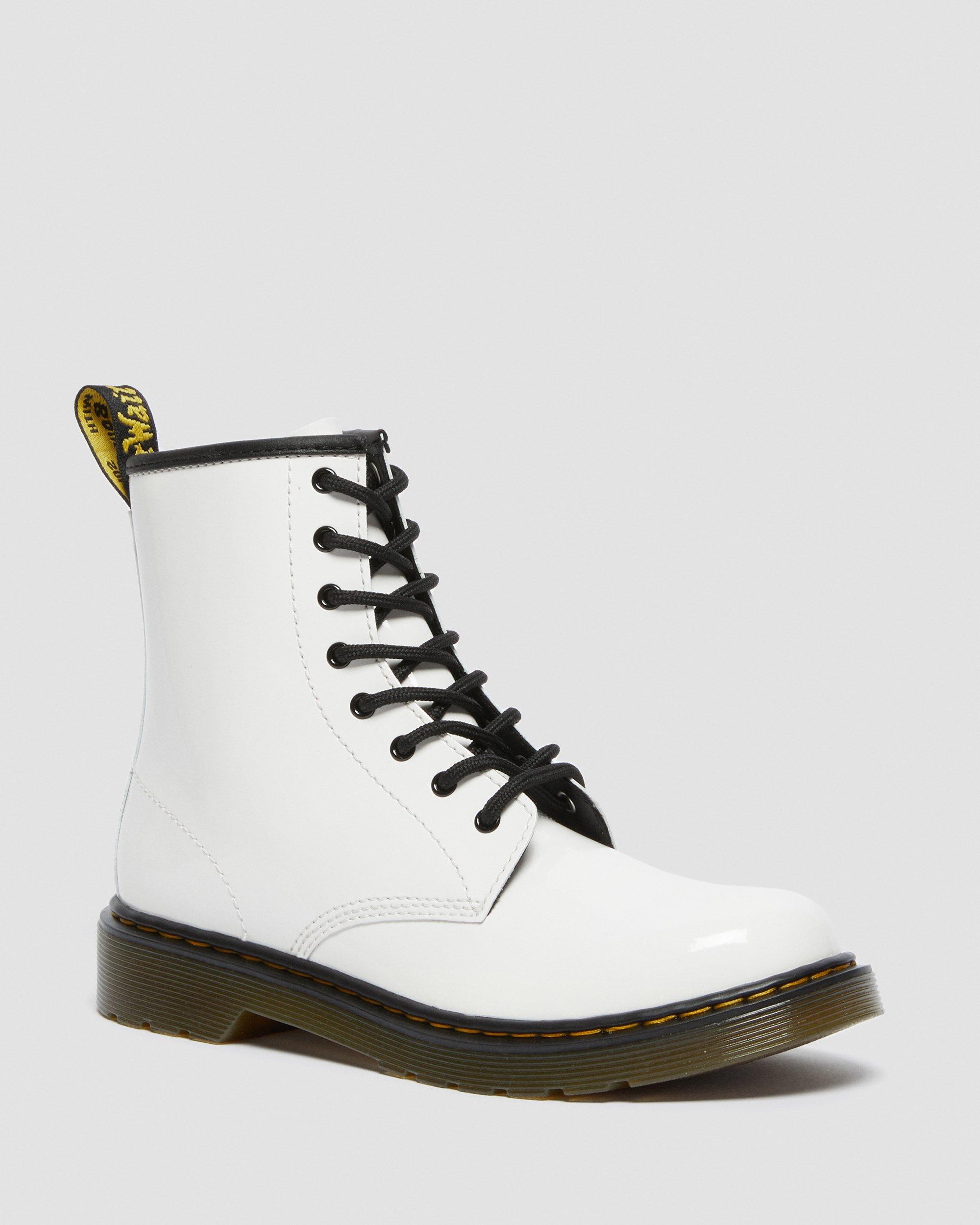 YOUTH 1460 PATENT LEATHER LACE UP BOOTS | Dr. Martens Official
