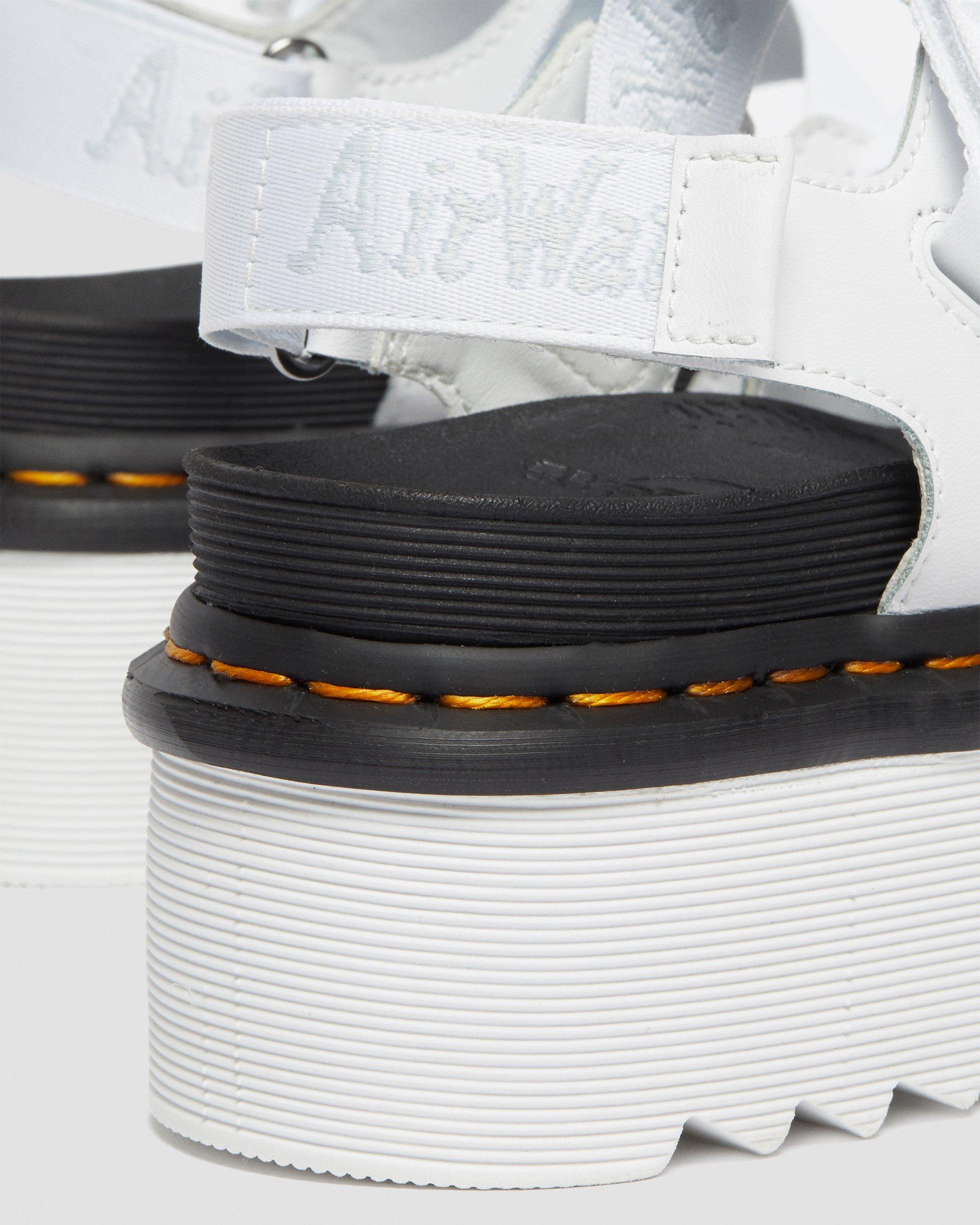 kimber logo webbing strap sandals