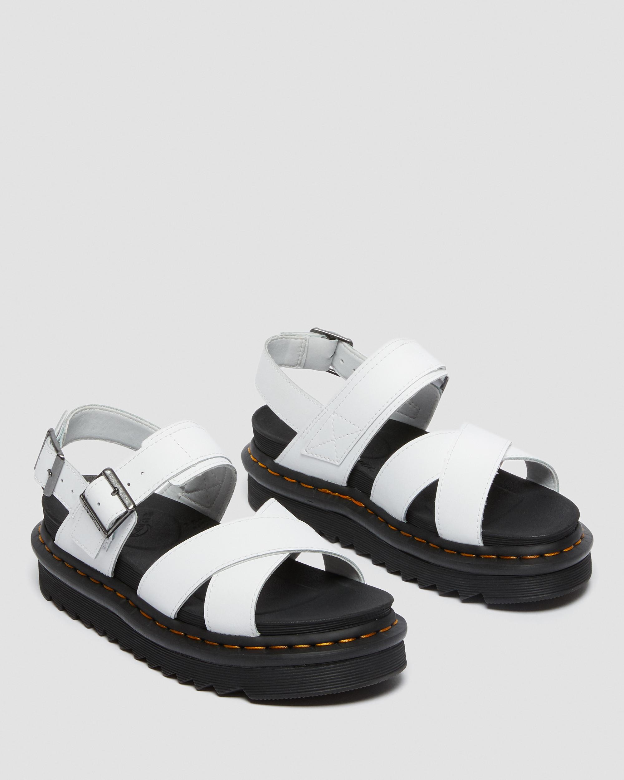 voss 11 leather strap sandals
