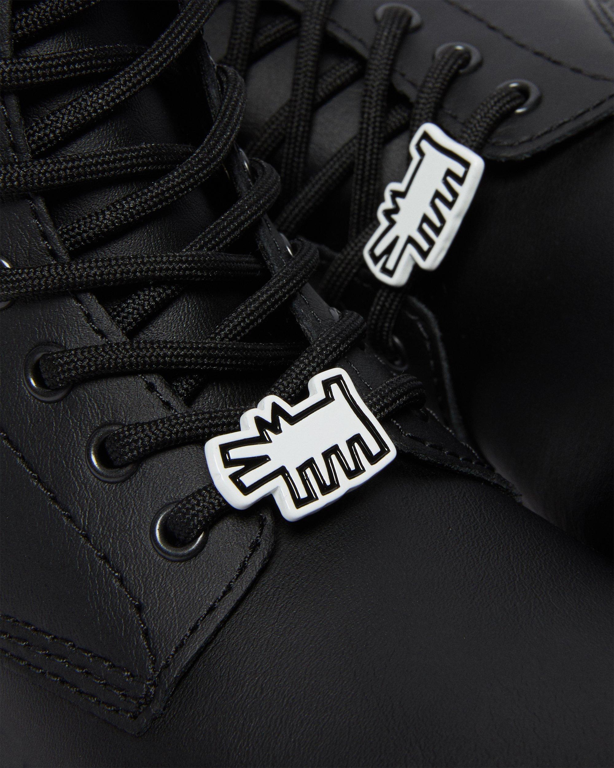 keith haring 1460 smooth leather lace up boots