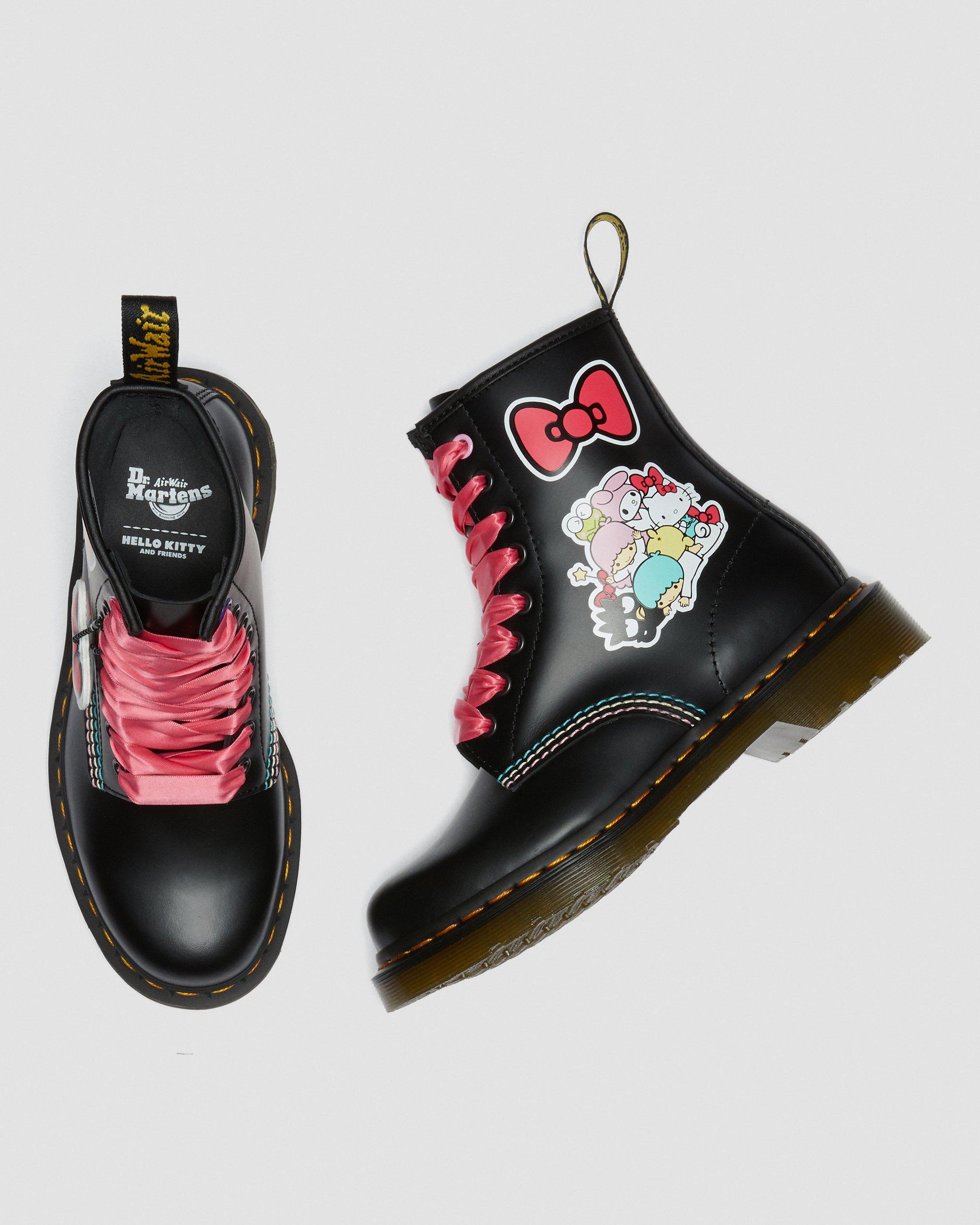 Hello Kitty Friends 1460 Leather Lace Up Boots | Dr. Martens