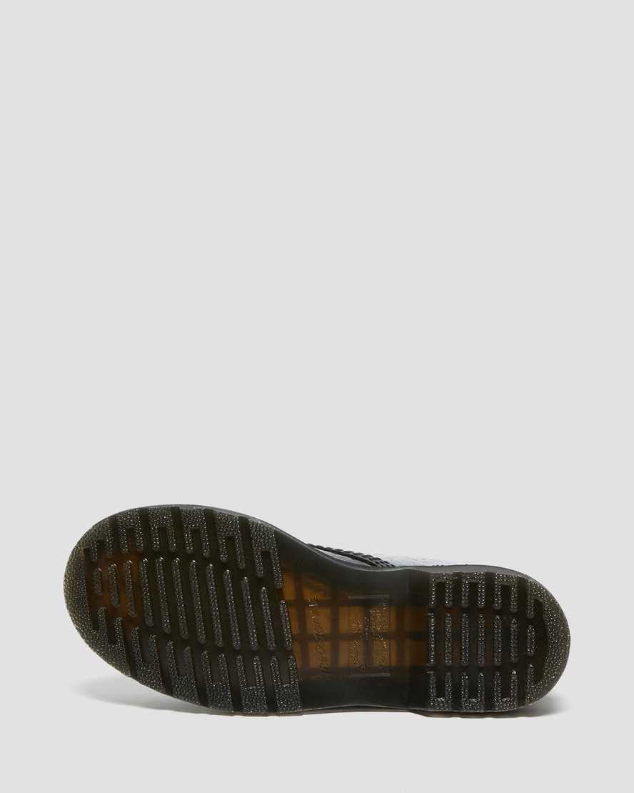 1460 W1460 lakleren laarzen met reliëf luipaardprint | Dr Martens