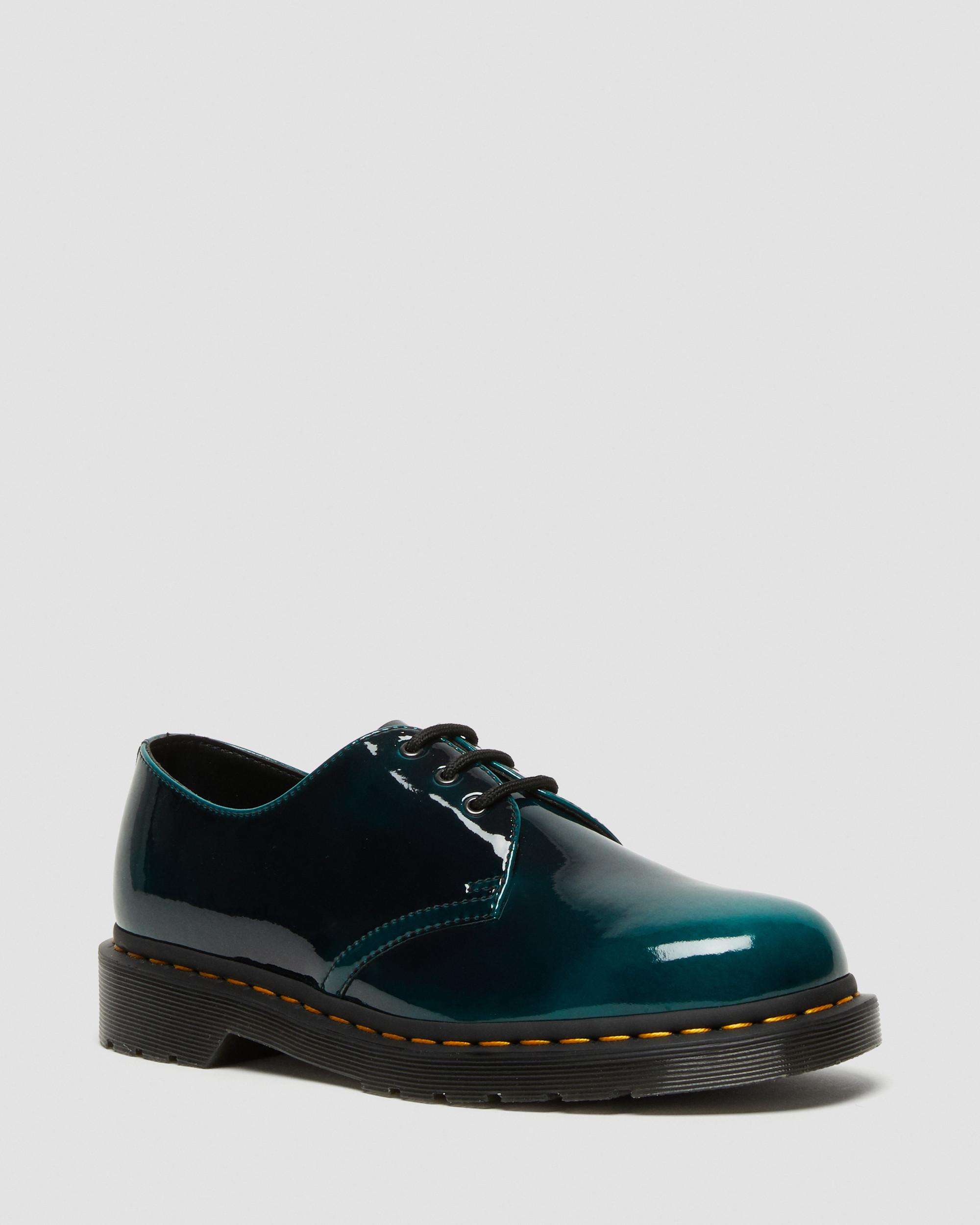 DR MARTENS Vegan 1461 Gloss Lace Up Shoes - Wishupon