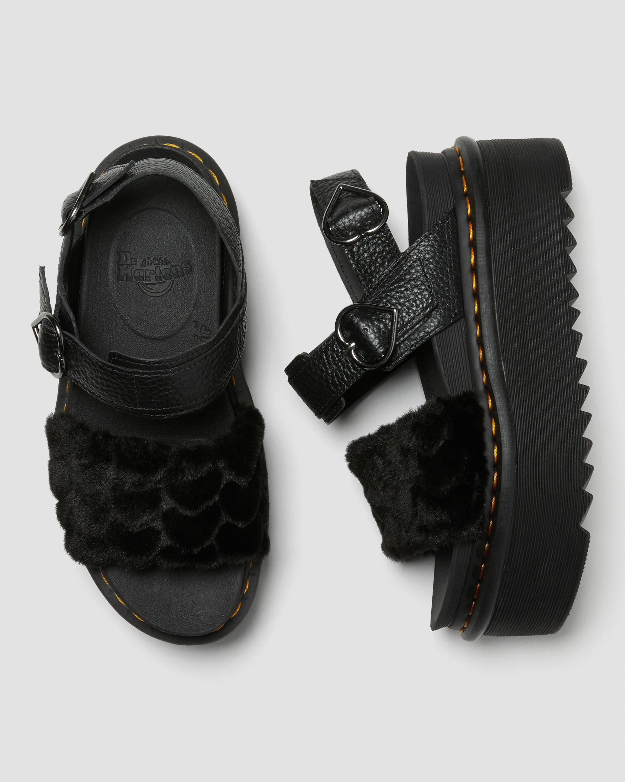 dr martens voss quad platform sandals