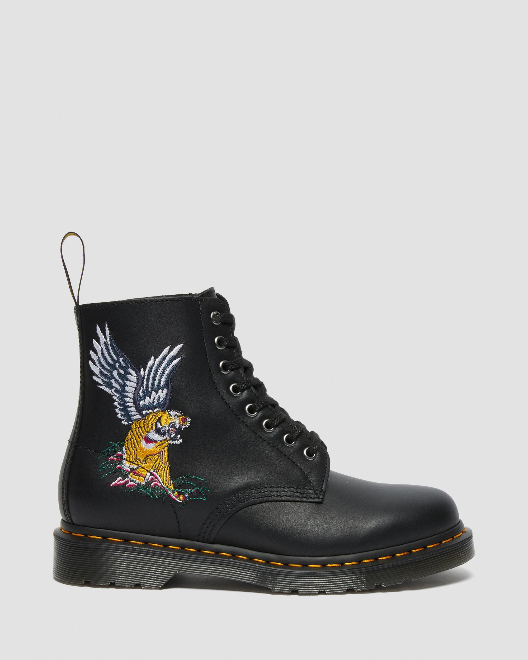 embroidered boots