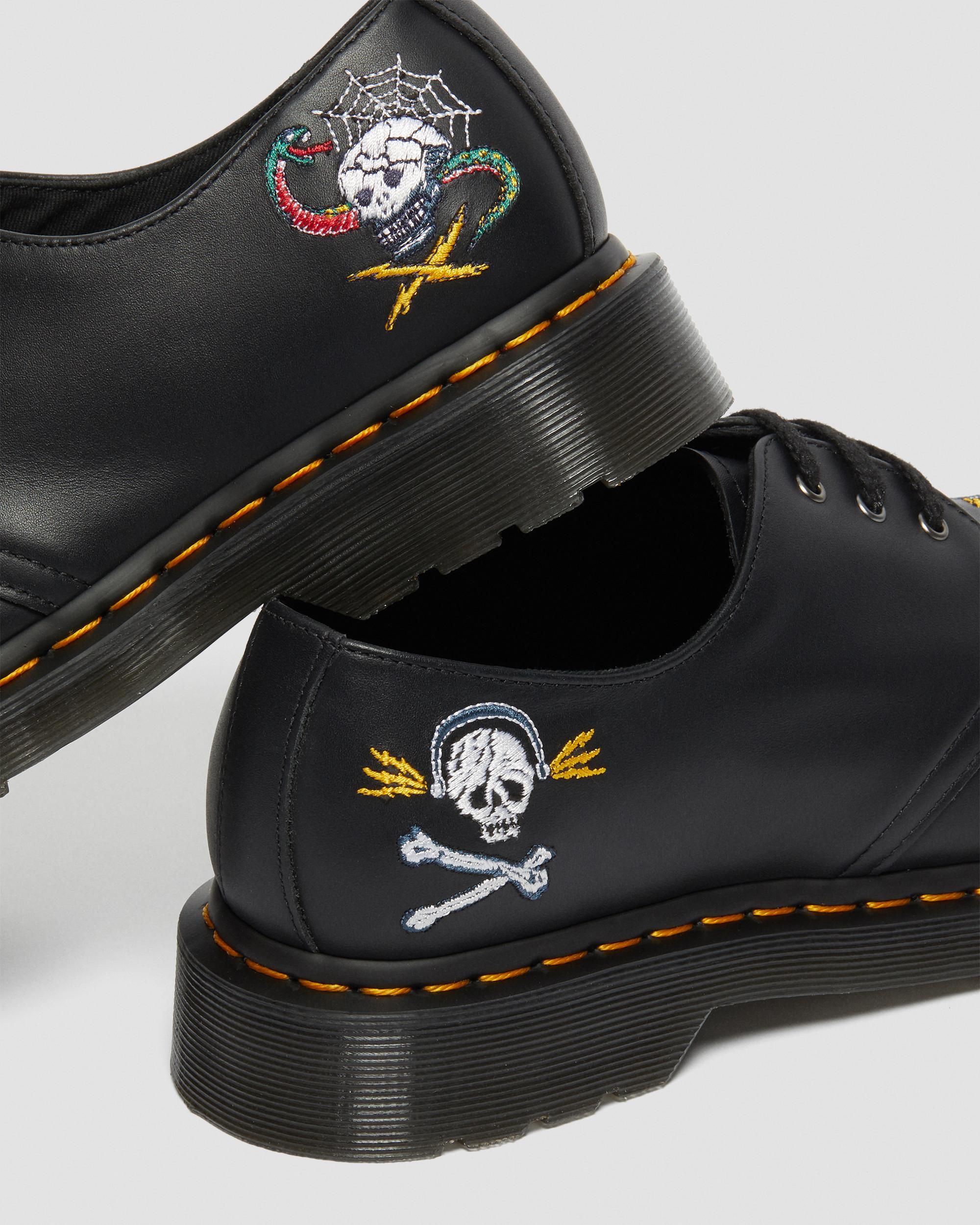 embroidered doc martens