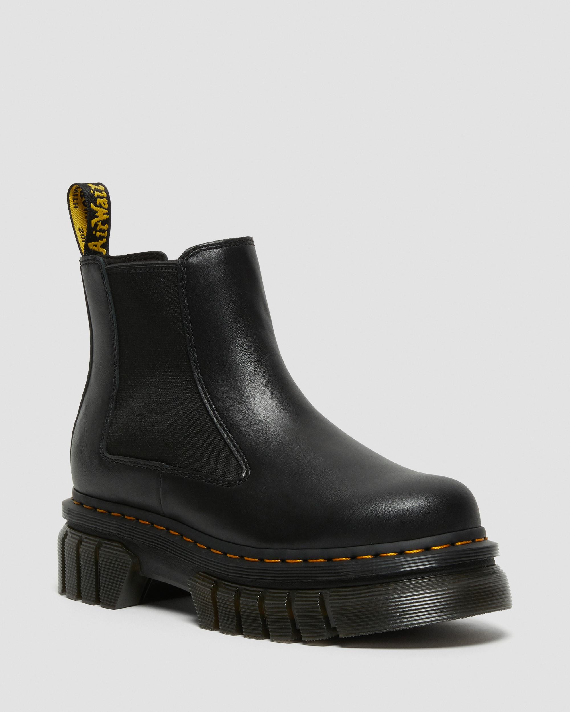 Audrick Nappa Leather Platform Chelsea Boots | Dr. Martens