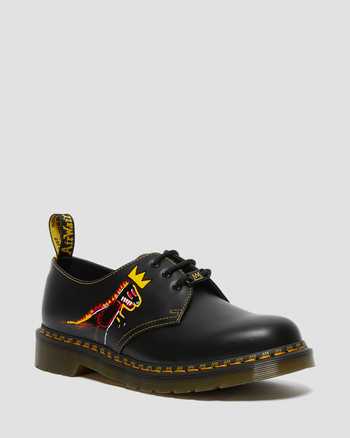 닥터마틴 1461 옥스포드 슈즈 Dr.Martens 1461 Basquiat Leather Oxford Shoes​,BLACK SMOOTH LEATHER
