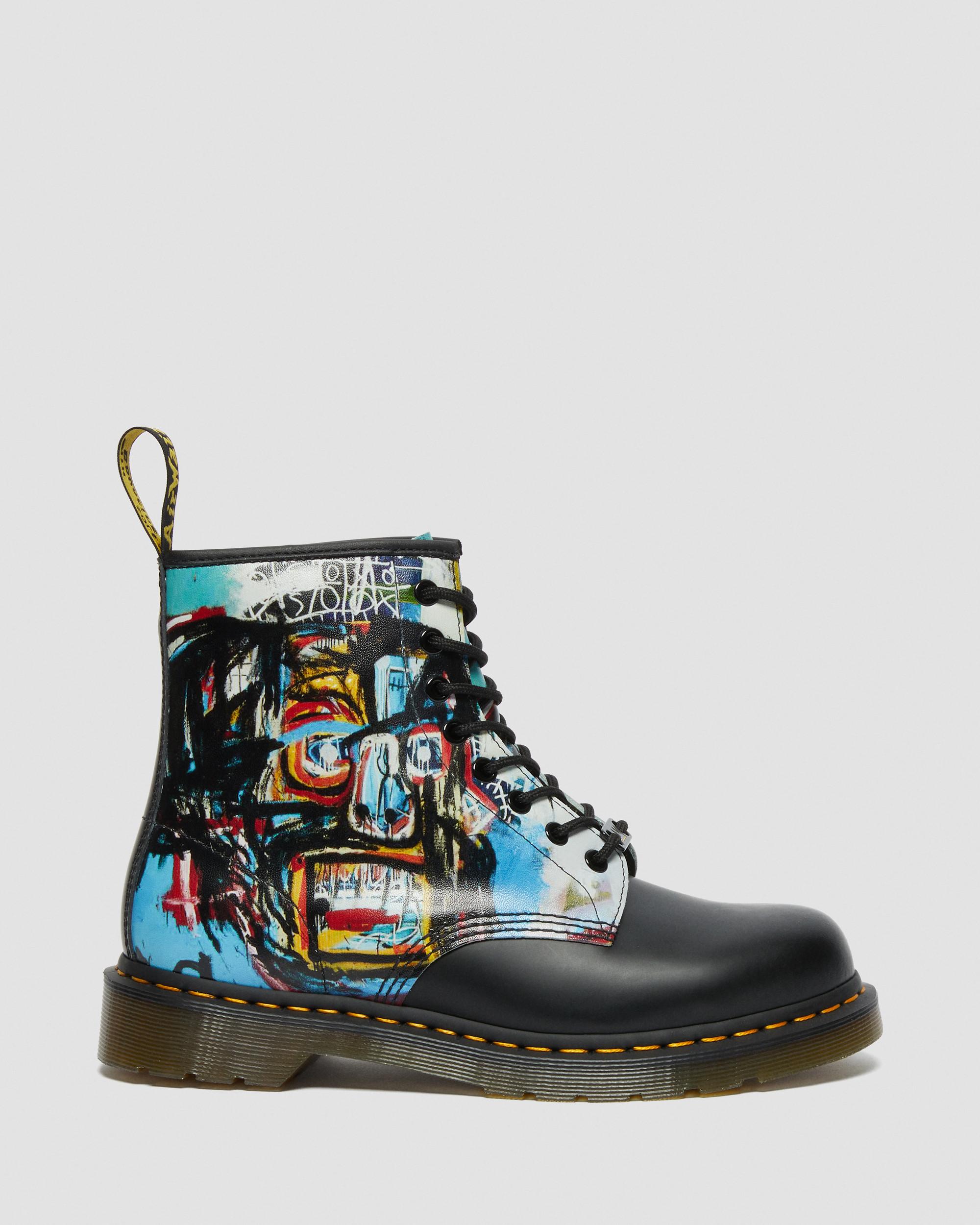 1460 basquiat leather ankle boots