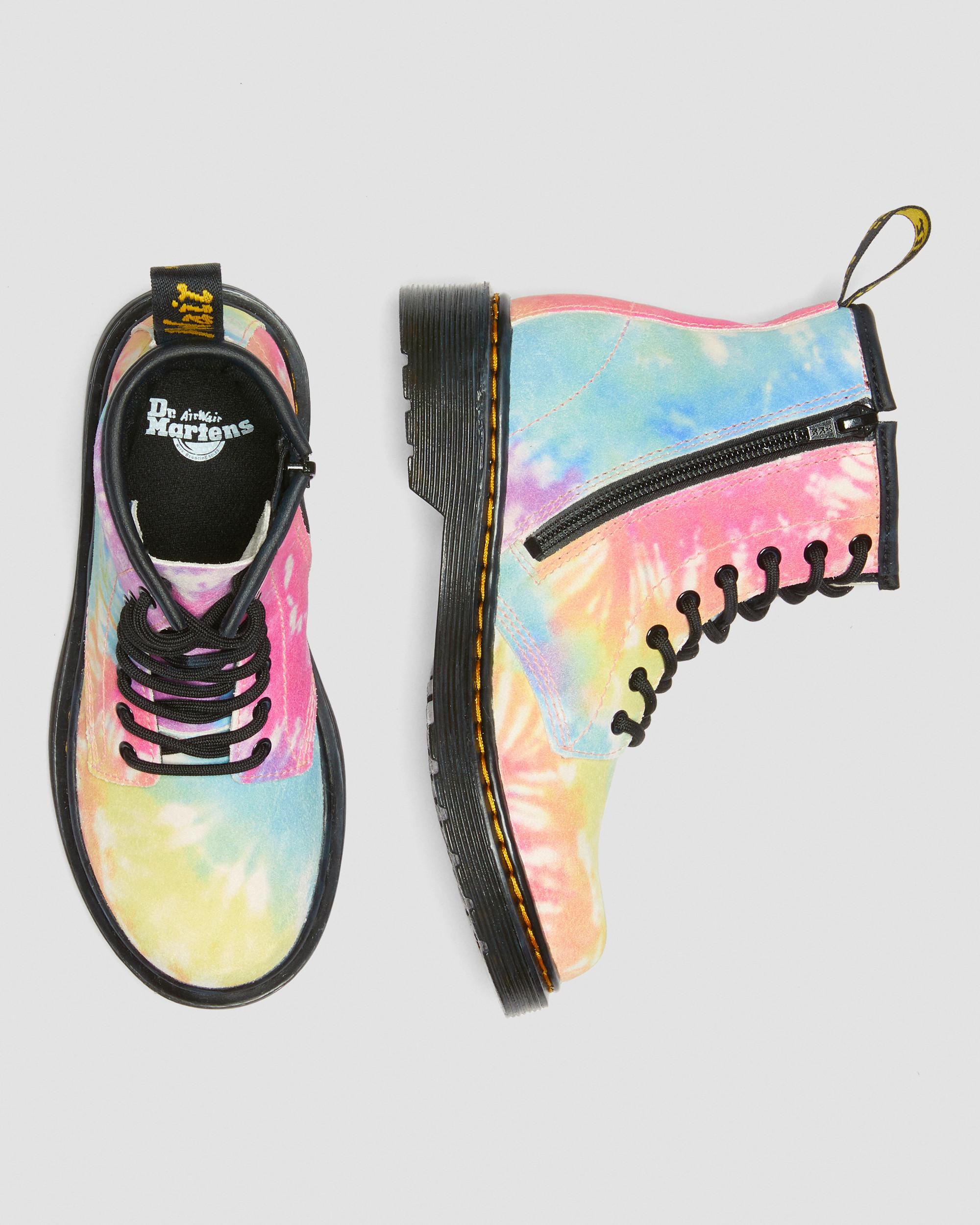 Junior 1460 Tie Dye Lace Up Boots  Dr. Martens