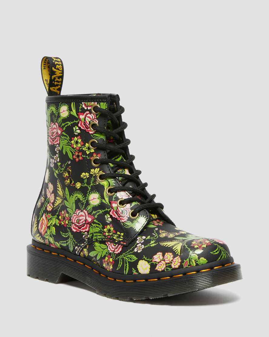 drmartens.com | 1460 Women's Floral Bloom Lace Up Boots
