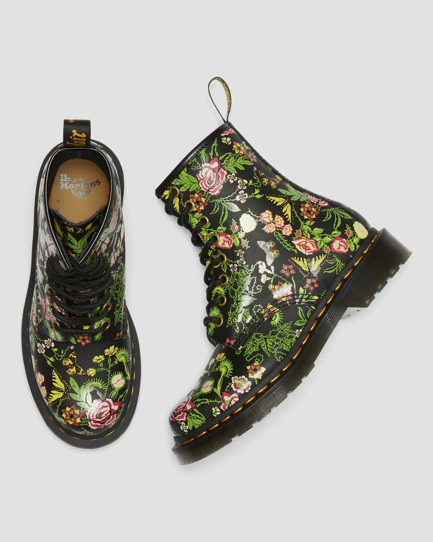 1460 Women's Floral Bloom Leather Lace Up Boots1460 Women's Floral Bloom Leather Lace Up Boots Dr. Martens