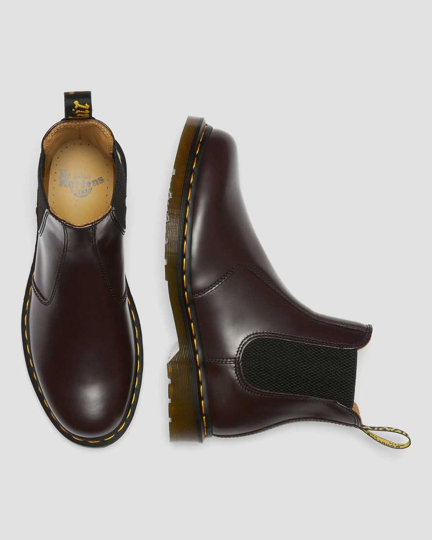 2976 Yellow Stitch Smooth Leather Chelsea Boots2976 Smooth Leather Chelsea Boots | Dr Martens