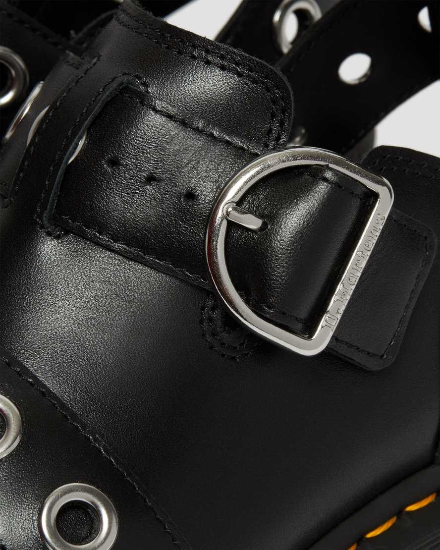 Ricki Hardware Nappa Lux Leather Platform SandalsRicki Hardware Nappa Lux Leather Platform Sandals | Dr Martens