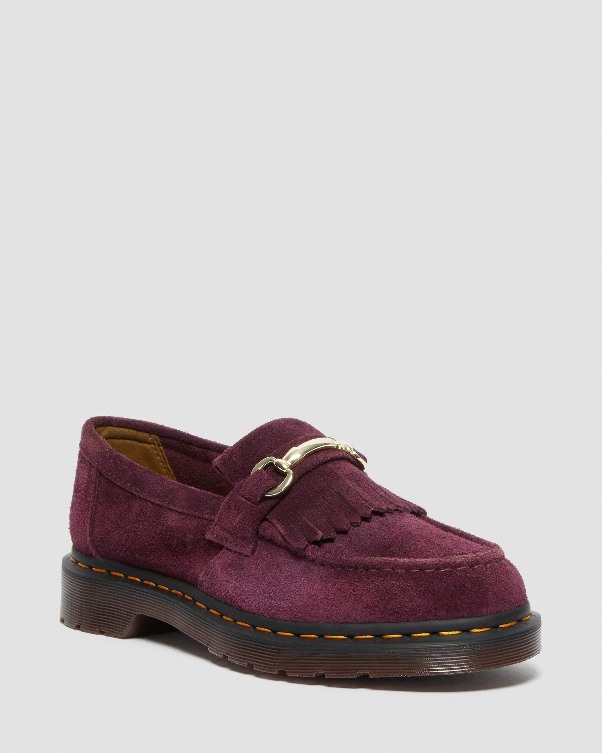 Snaffle Suede Loafers | Dr. Martens