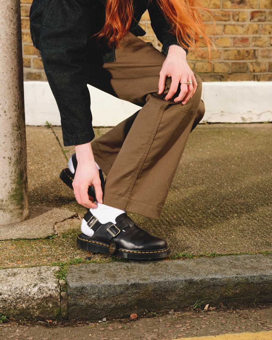 Jorge Made in England Leather Slingback SlidesJorge Made in England Leather Mules | Dr Martens