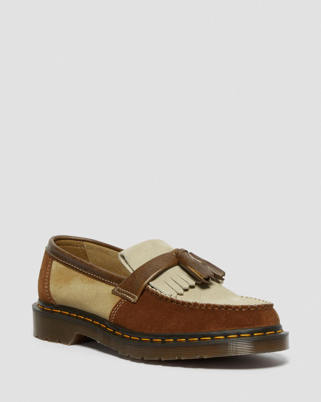Adrian Made in England Suede Tassle Loafers | Dr. Martens