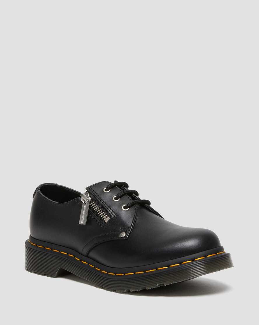 1461 Women's Double Zip Leather Oxford Shoes | Dr. Martens