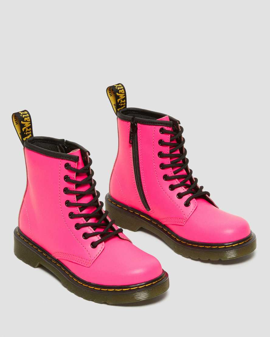 Junior 1460 Leather Lace Up BootsJunior 1460 Softy T Leather Lace Up Boots Dr. Martens