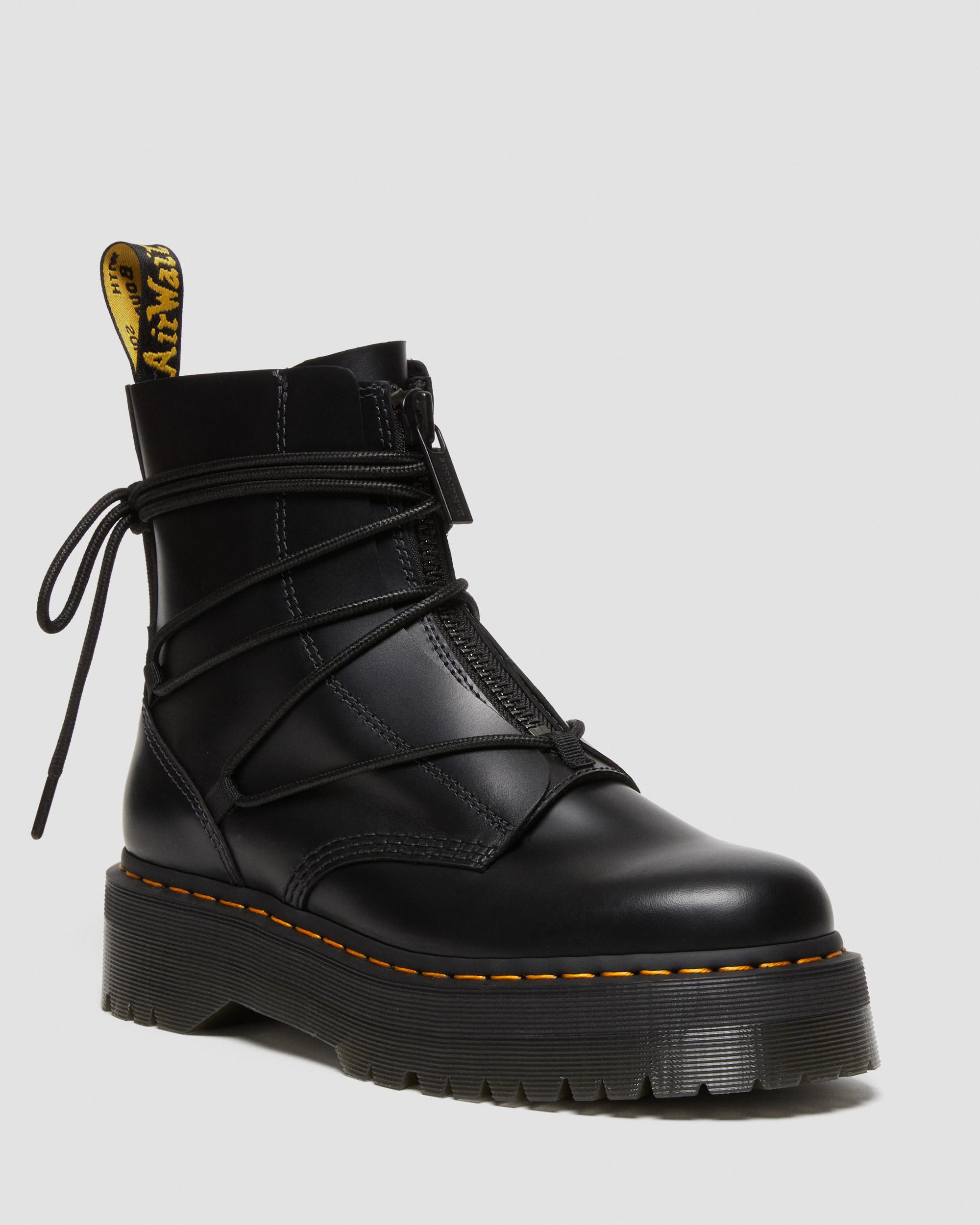 Jarrick II Laced Leather Platform Boots Dr Martens Jarrick II Laced Leather Platform Boots Dr Martens