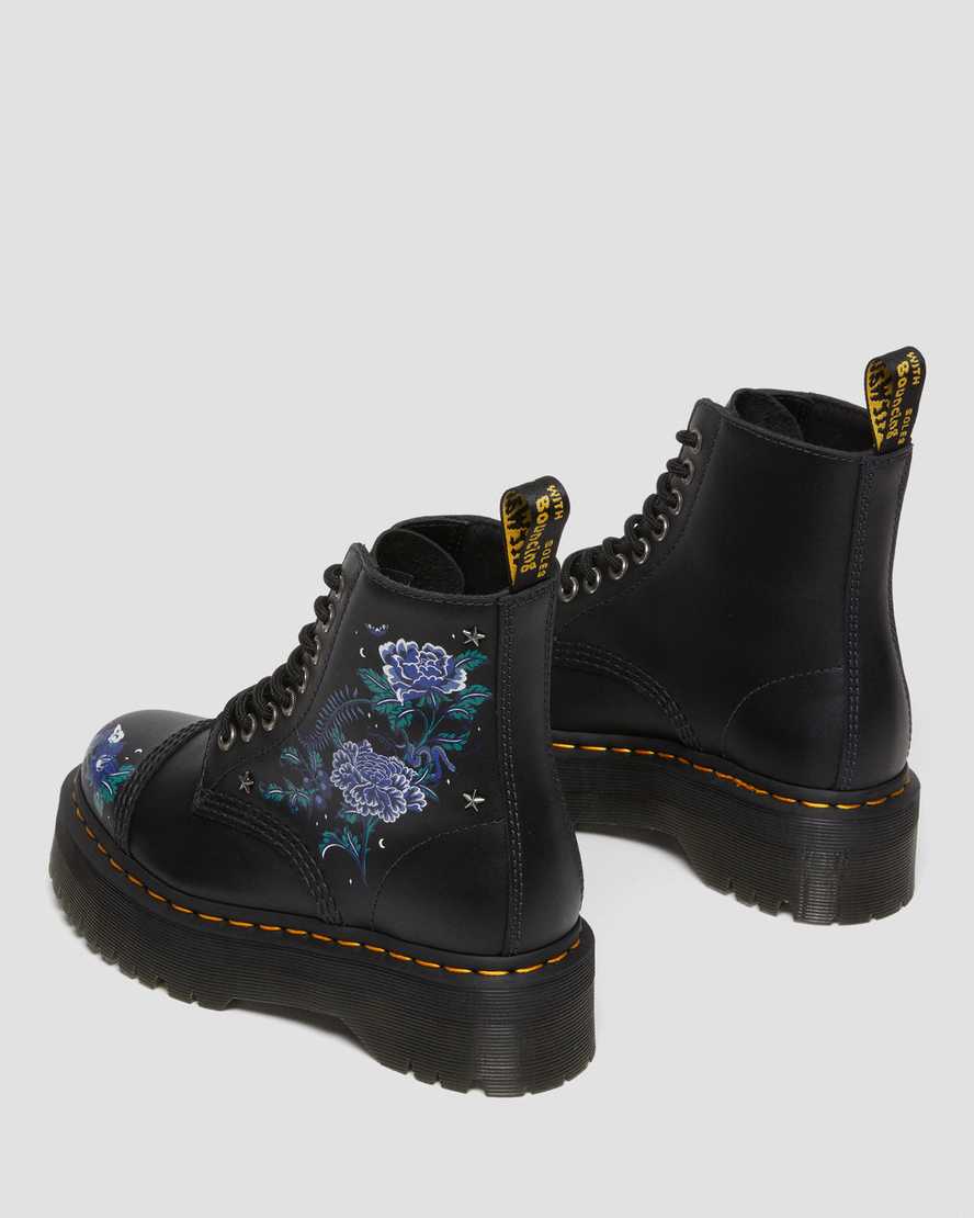 Sinclair Mystic Floral Leather Platform BootsSinclair Mystic Floral Leather Platform Boots Dr. Martens